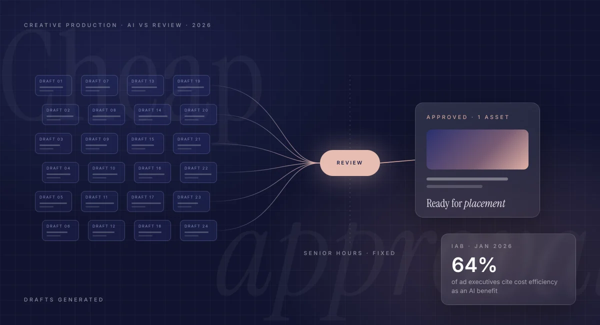 Cheap AI Content and Expensive Human Approval